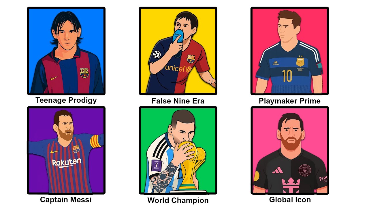 Every Version Of Messi Explained In 9 Minutes