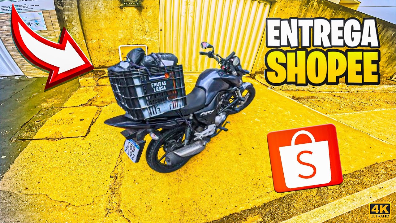 UM DIA COMIGO NAS ENTREGAS DA SHOPEE / QUEM QUER DA UM JEITO!! (Dicas e mais)