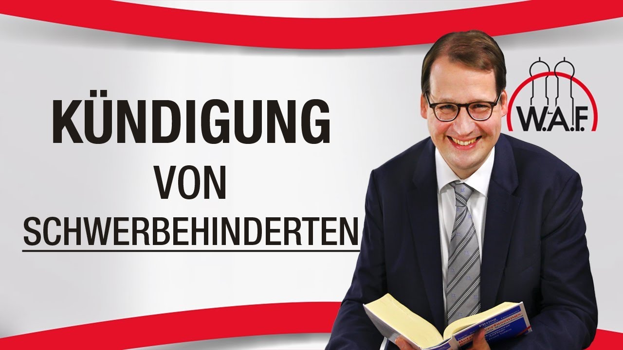 Kündigungsschutz für schwerbehinderte Menschen einfach erklärt | Betriebsrat Video