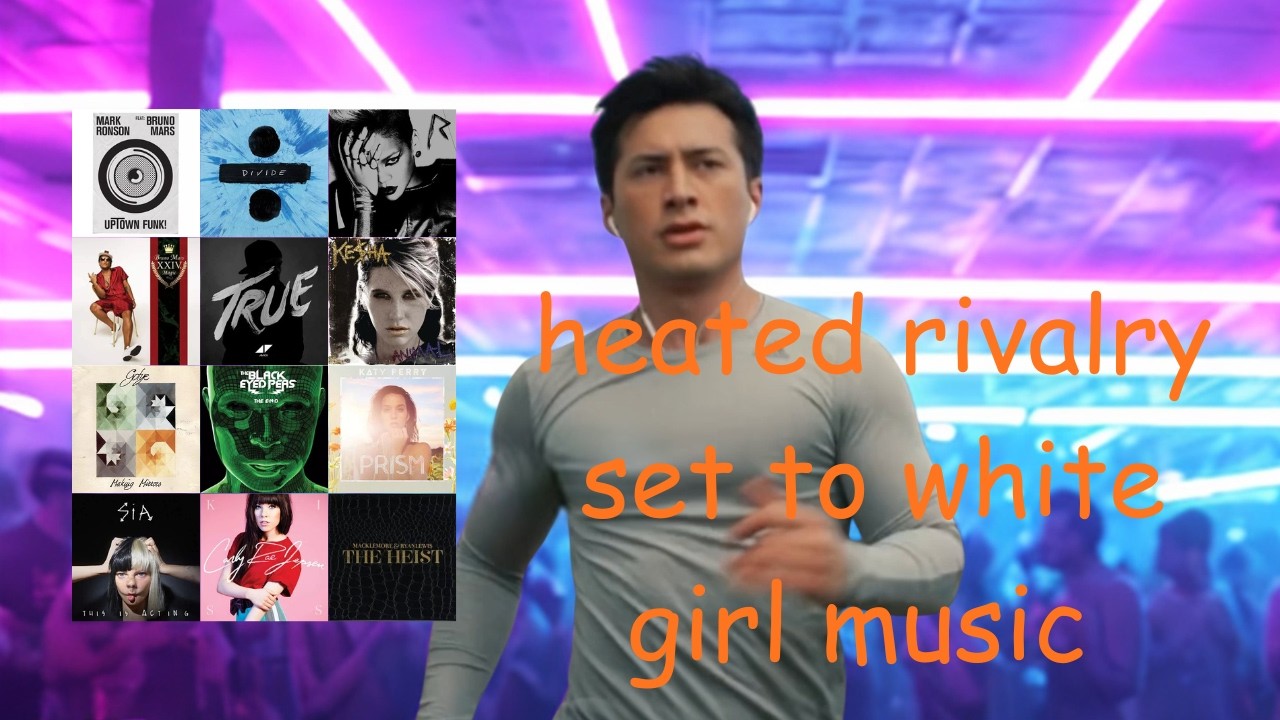 heated rivalry set to time period accurate white girl music
