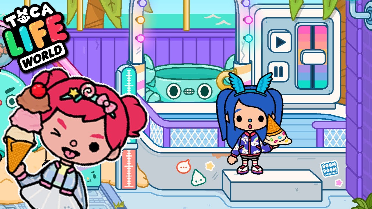 A LENDA do SORVETE SECRETO (Toca Life World) ‹ Luli Rarity ›
