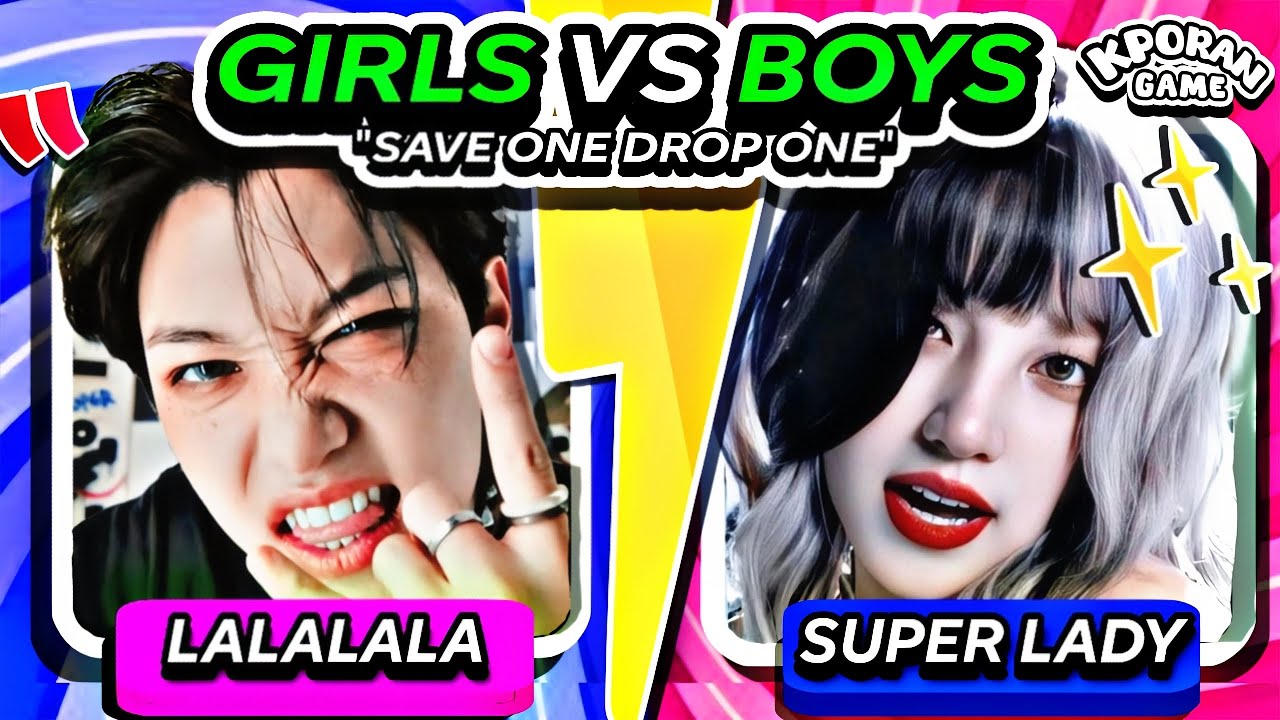 SAVE ONE KPOP SONG - GIRLS VS BOYS 🥇SAVE ONE DROP ONE -KPOP QUIZ 2024