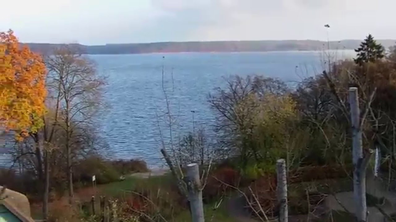 Kameraschwenk vom Fenster im 3. Stock der ReHa-Klink Silbermühle in Plau am See