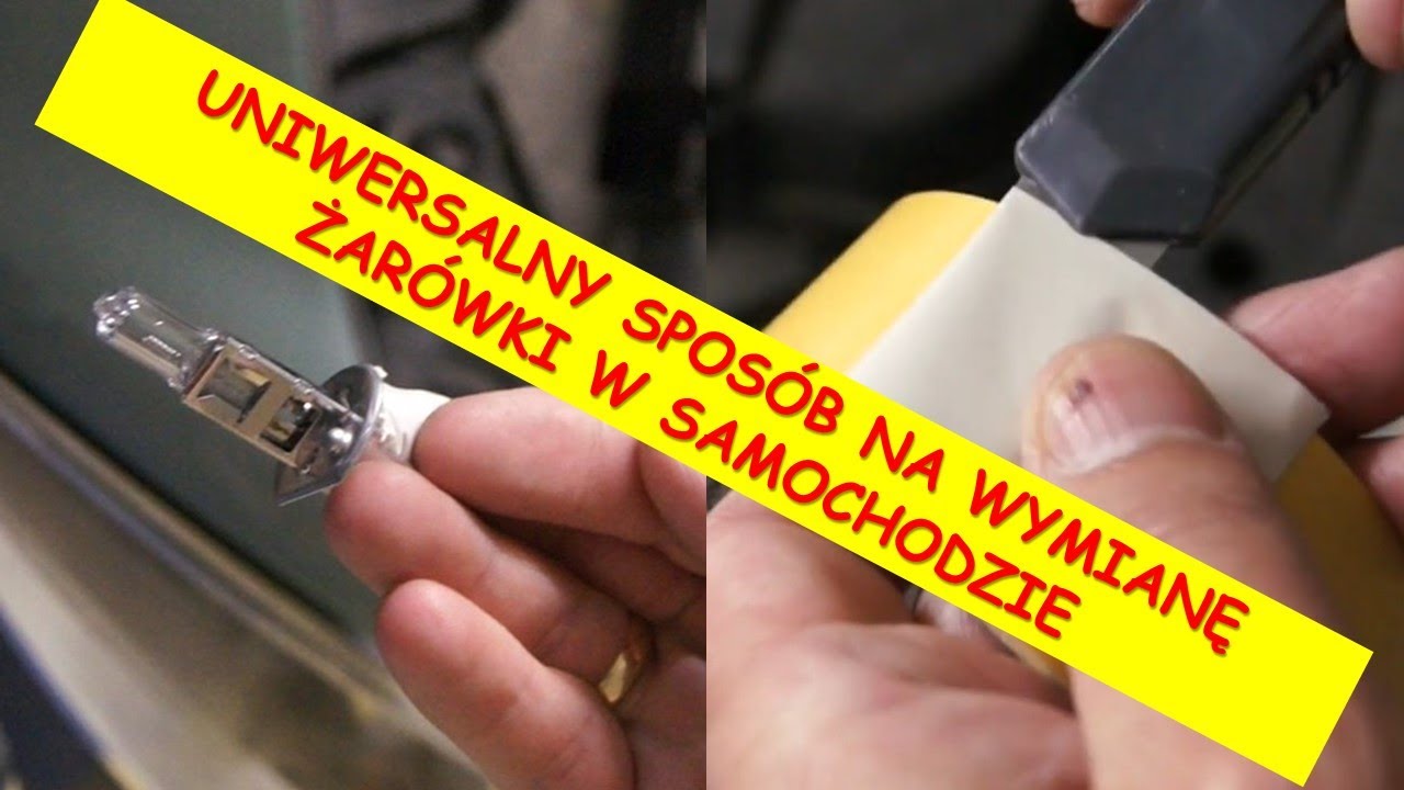 Jak wymienić żarówkę - prosty patent na wymianę żarówek w lampach samochodowych