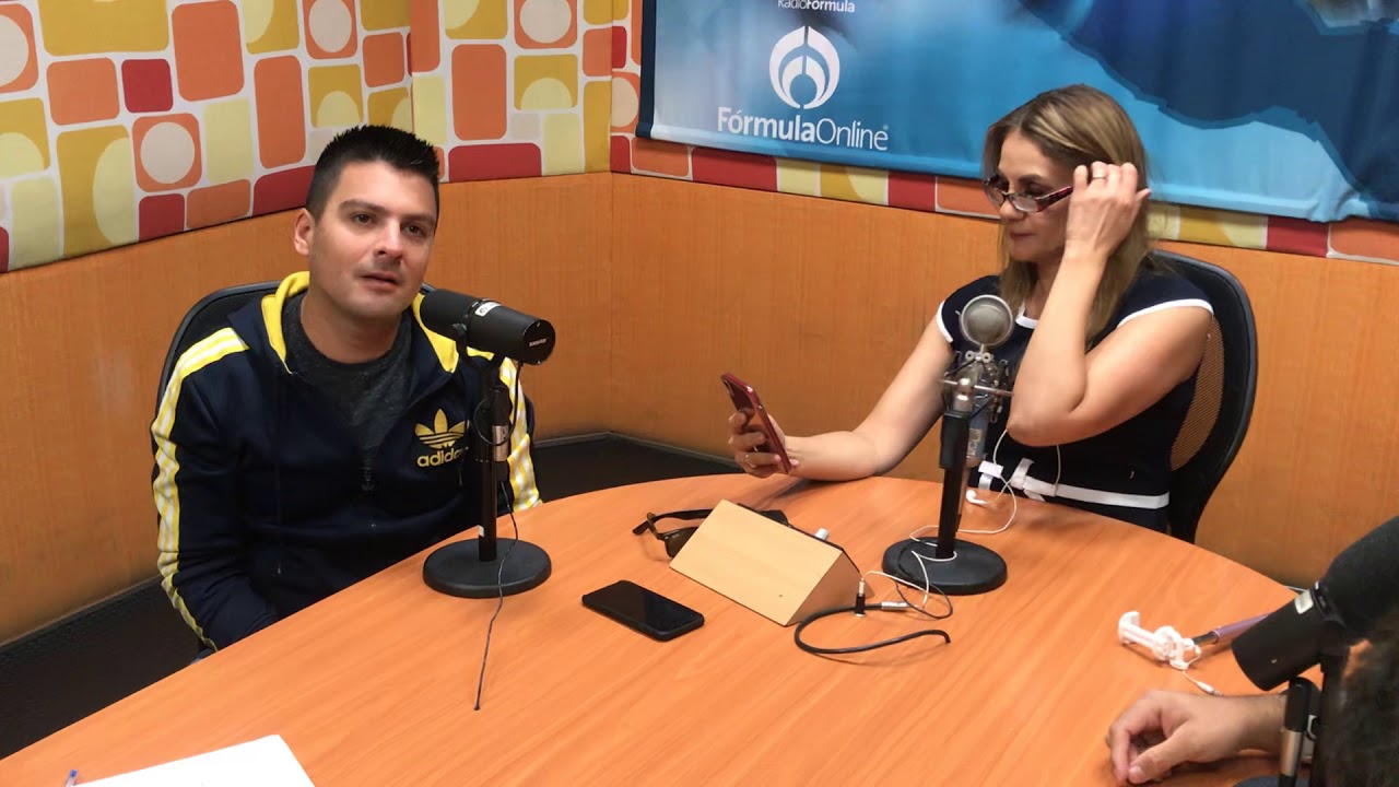 Carlos Quirarte aclara rumores, con Flor Rubio en Radio Fórmula.