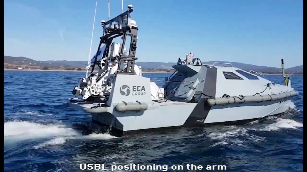 ECA Group demonstrates successfully its Towed Side Scan Sonar System TOWSCA solution