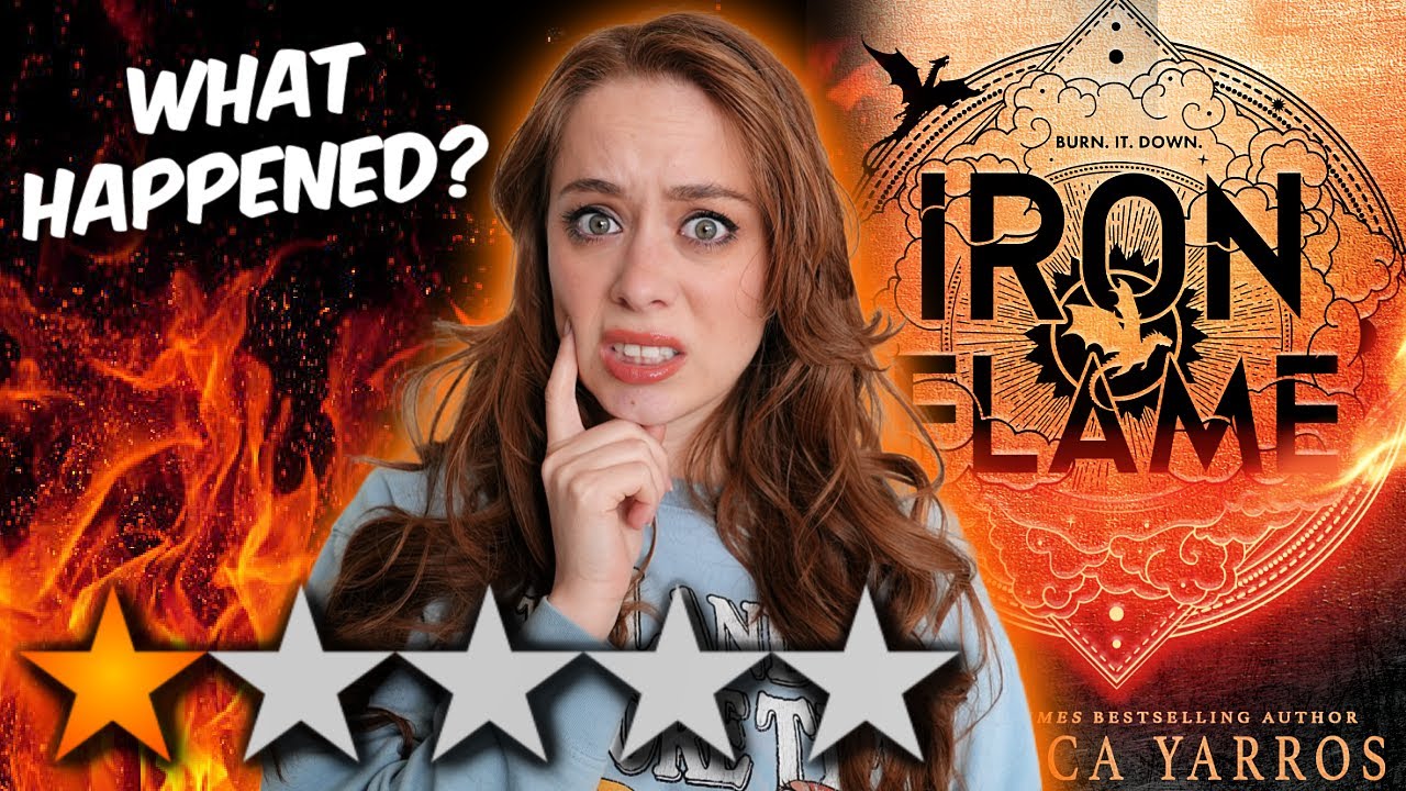 Iron Flame Was Kind of Disappointing… *FULL SPOILER READING VLOG*