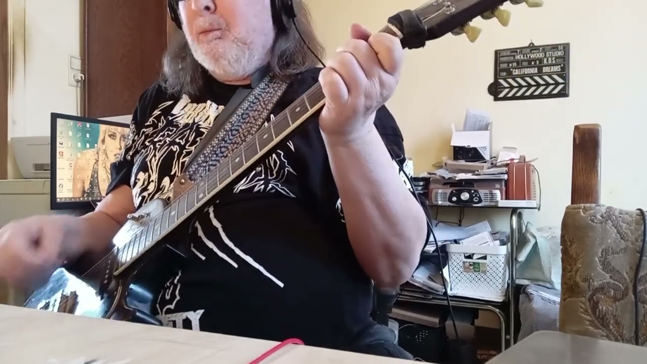Rory Gallagher - Bad Penny (Guitare Rythmique Cover)