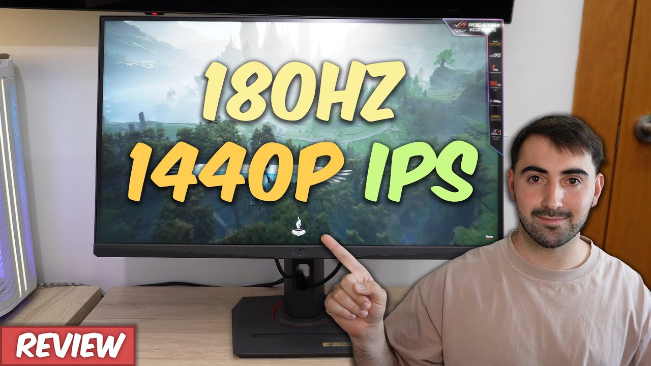 🖥️ Monitor con GtG, ELMB y precalibración BRUTAL más peana PREMIUM | ✅ ASUS ROG STRIX 27ACS Review