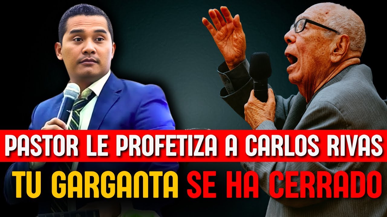 Pastor le profetiza a Carlos Rivas / Tu Garganta se ha Cerrado