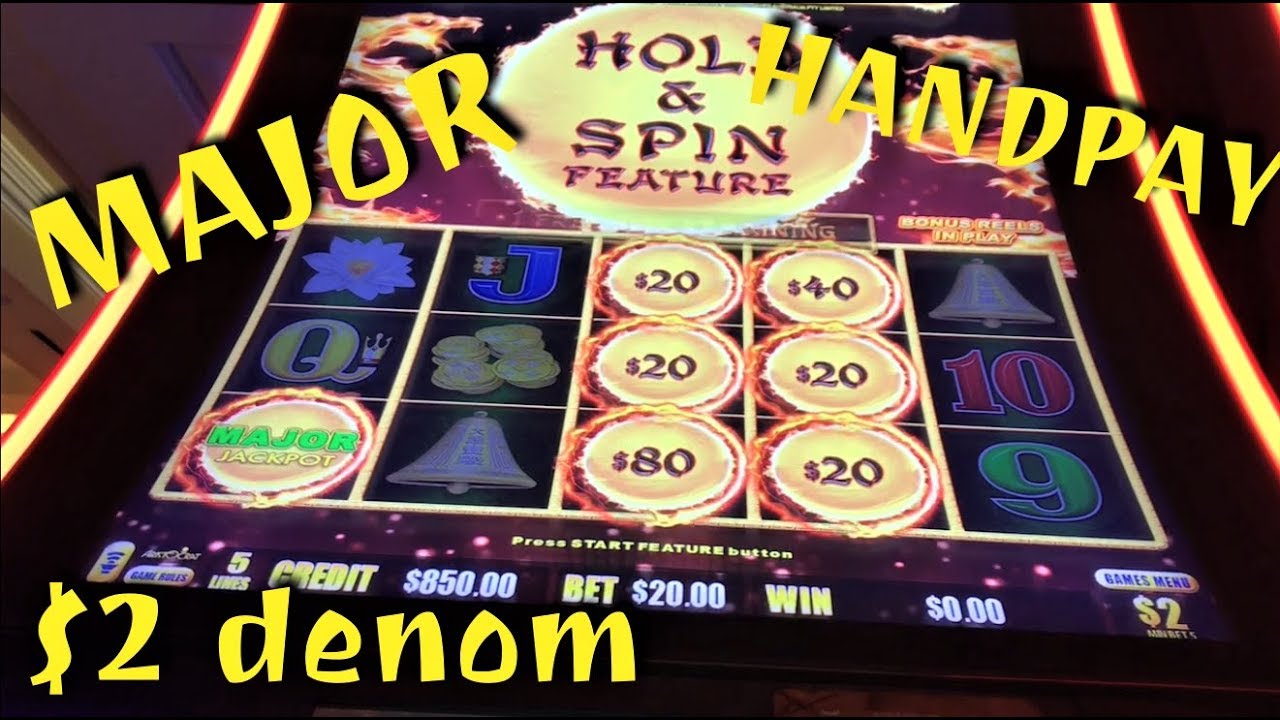 $2 Denom  - Dragon Link - MAJOR - HANDPAY - $20 bets