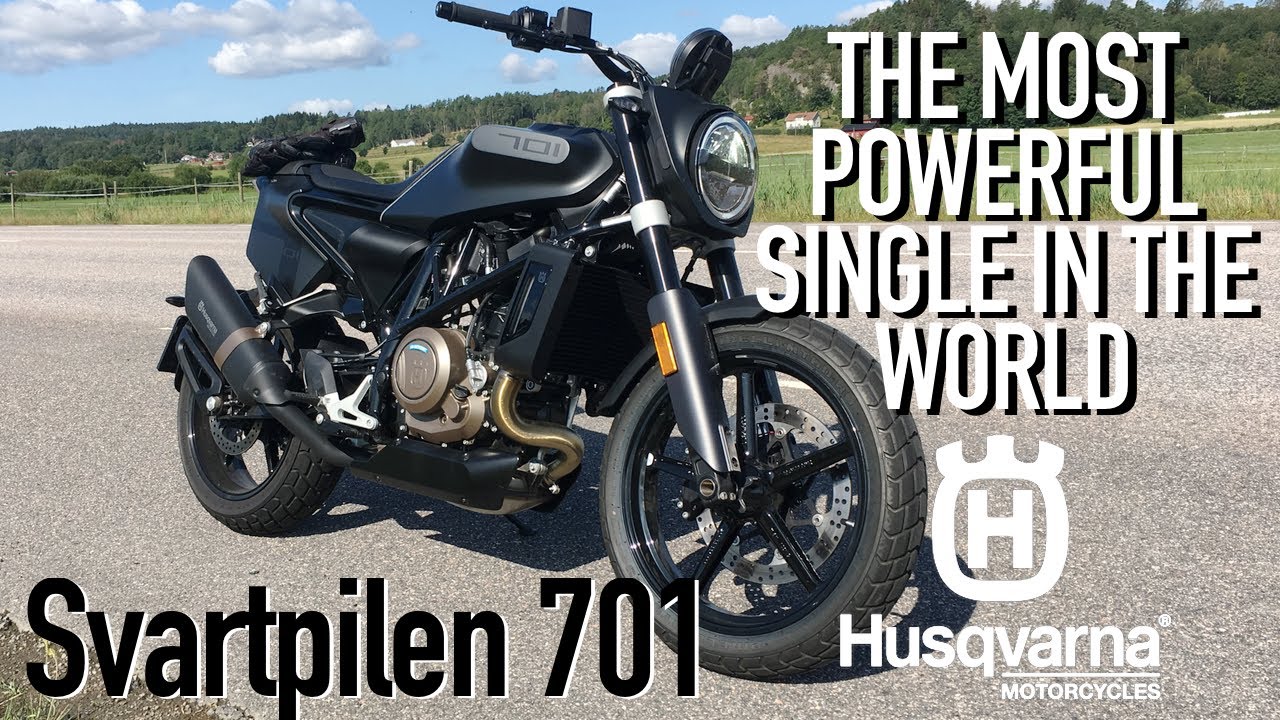 Husqvarna Svartpilen 701 The Most Powerful Single in the World