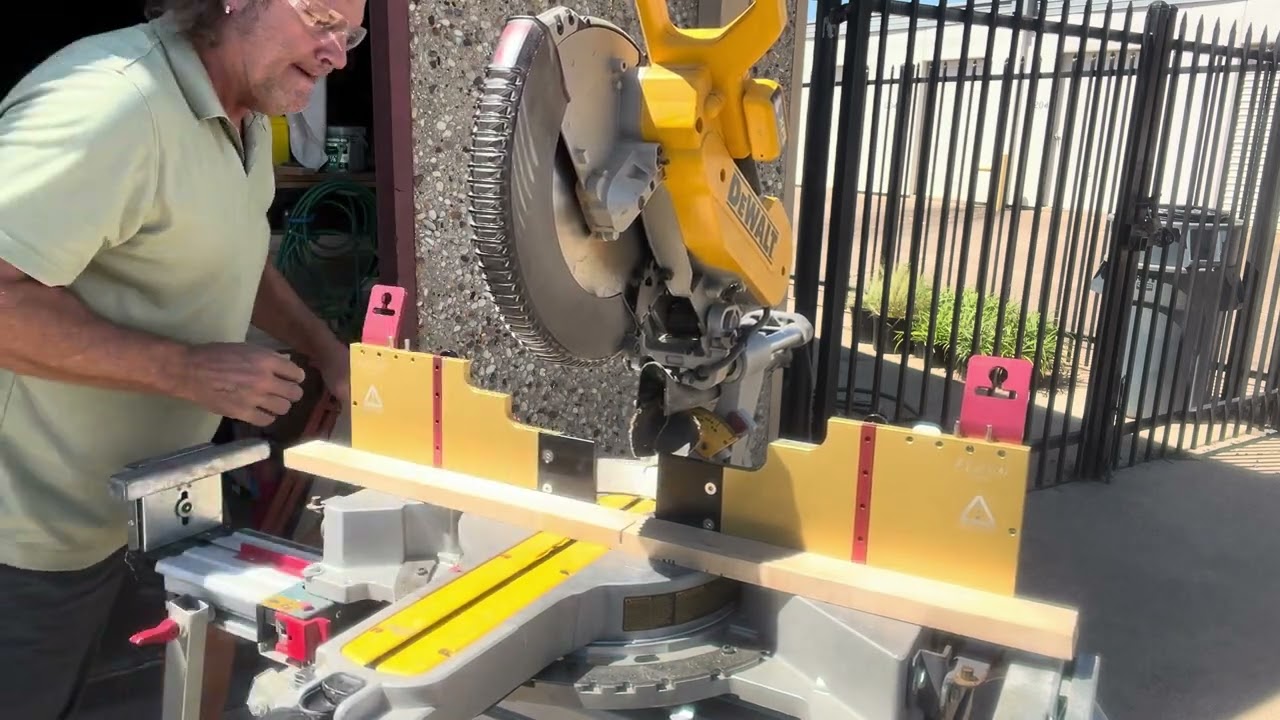 Kerf cutting made easy using the Kizen Miter Fence.