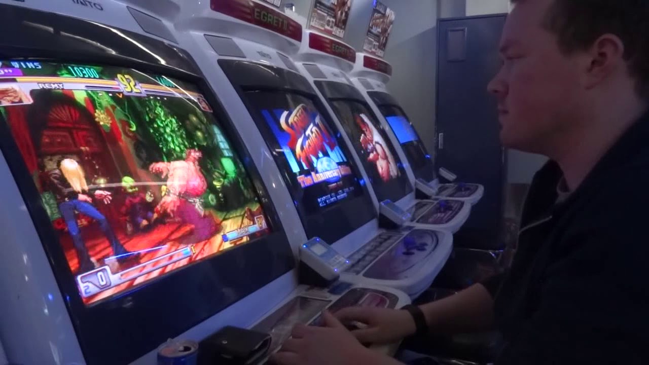 3rd Strike Japanese Arcade - Remy Vs Hugo