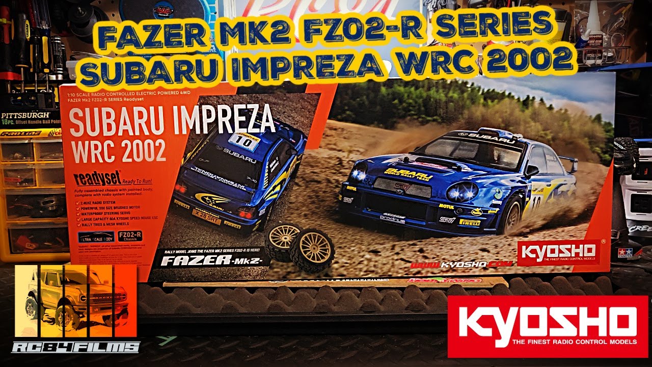 1/10th Kyosho Fazer MK2 Subaru WRC Rally Car