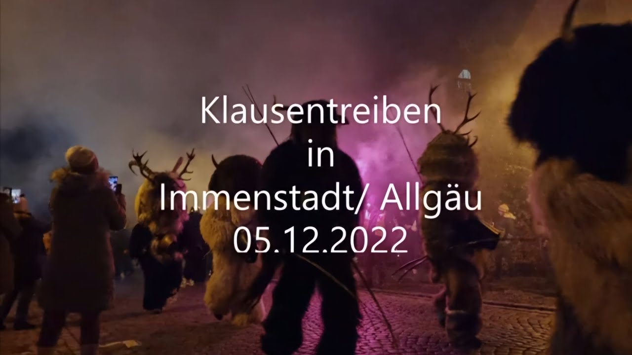 Klausentreiben in Immenstadt/ Allgäu 05.12.2022