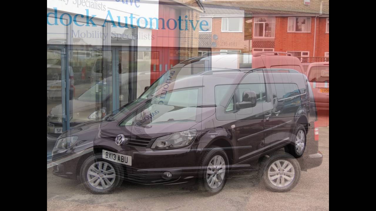 VW Caddy Sirus Drive From Wheelchair With Automatic Tailgate and Ramp