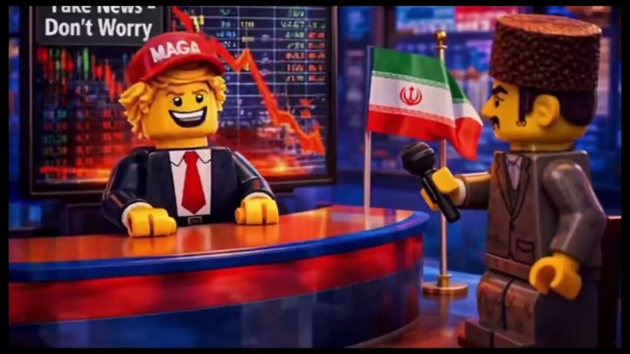 Damn. Iran Just Dropped an A-Level Troll on Trump 🔥 New LEGO Video