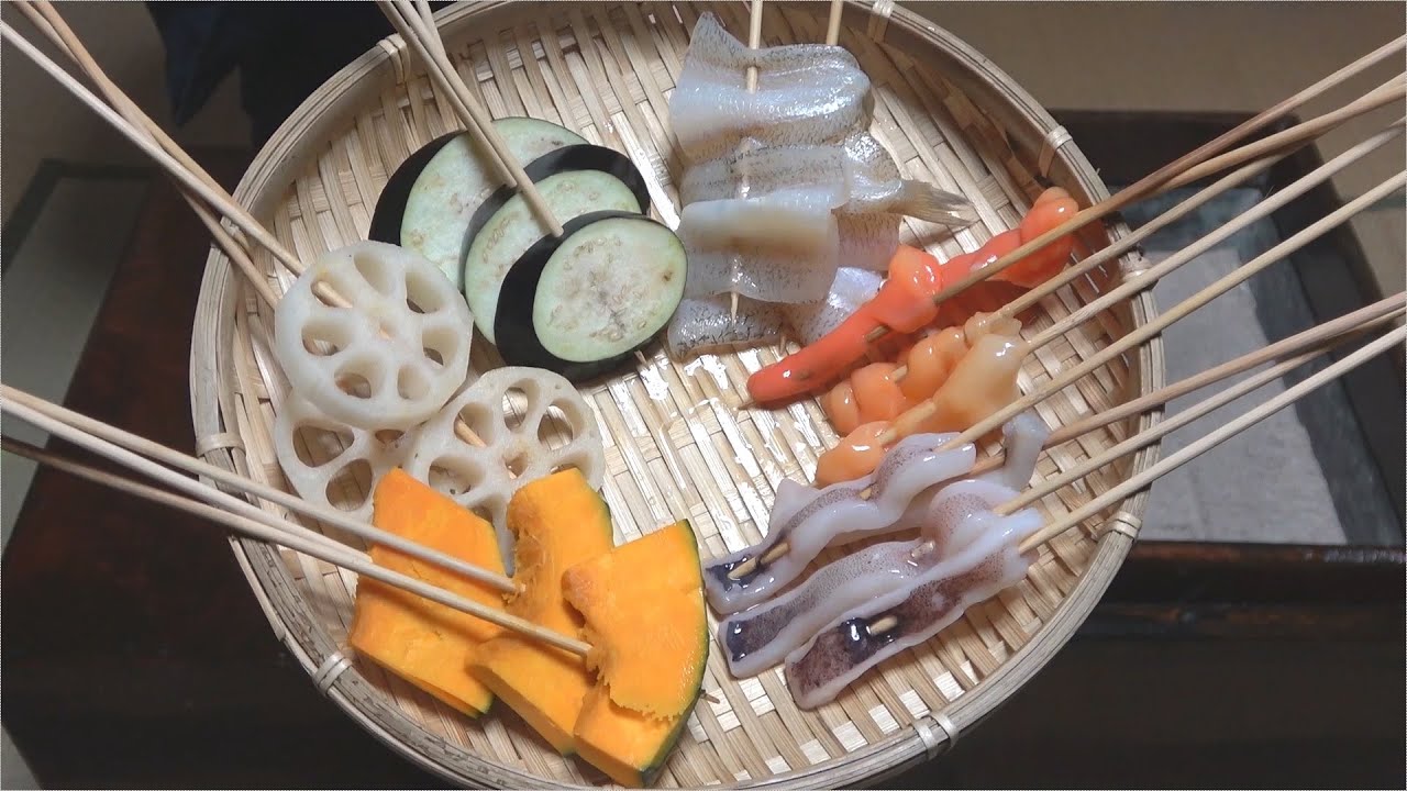 江戸屋台風天ぷら-Street stall style Tempura-Japanese food【江戸長火鉢　138杯目】