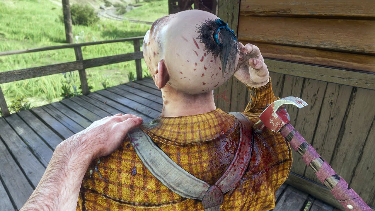 Red Dead Redemption 2 - Смешные и жестокие моменты от первого лица. Euphoria Ragdolls, том 8.