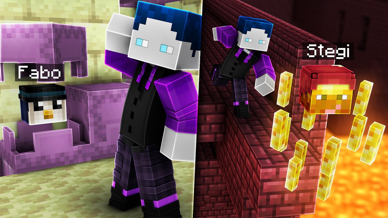 MINECRAFT MONSTER HIDE & SEEK BATTLE 3.0