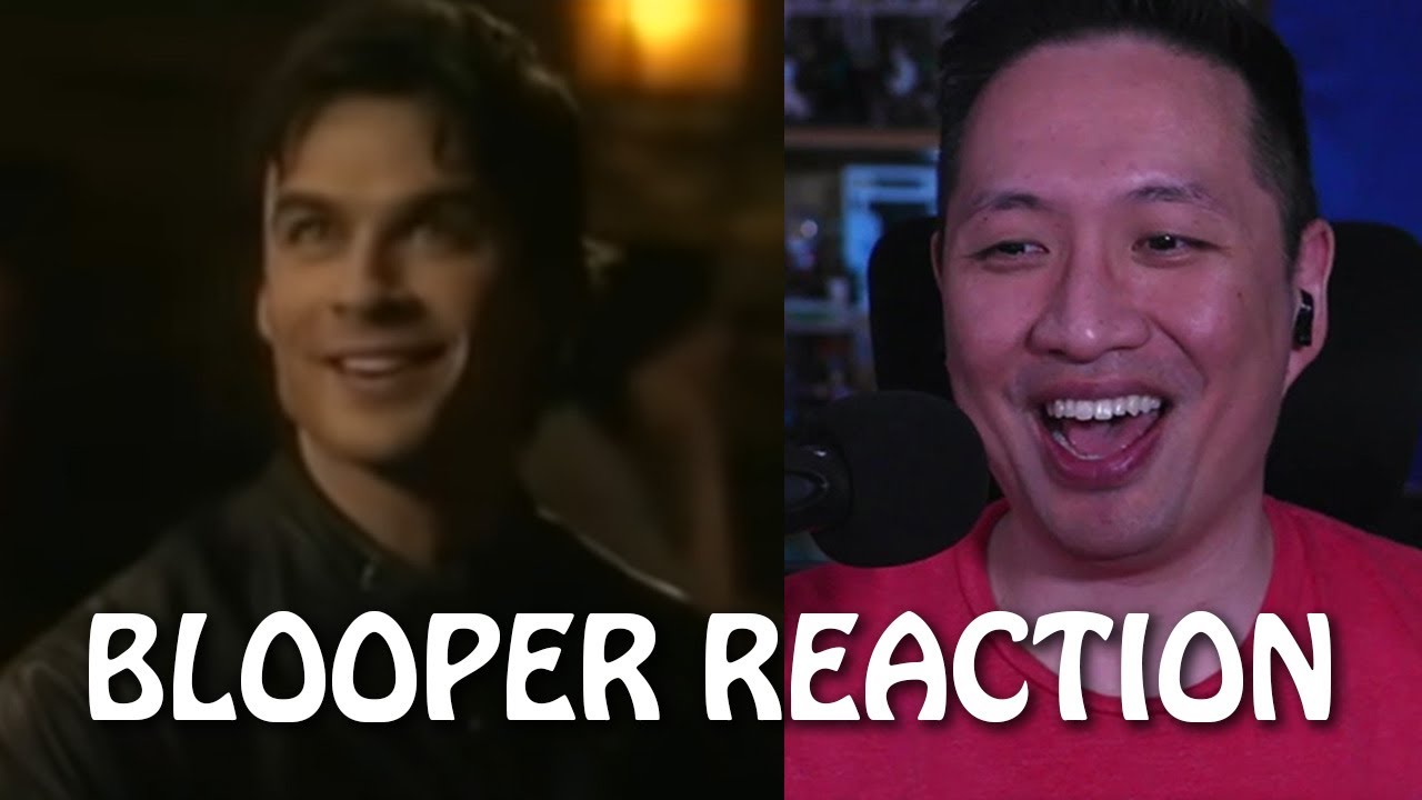 The Vampire Diaries Season 1 Blooper Reaction