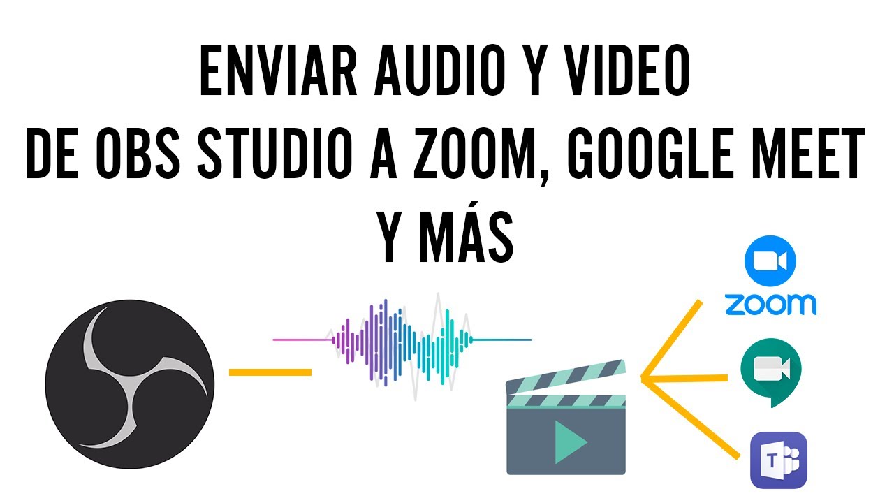 Enviar Audio y Video de OBS STUDIO a Zoom, Google Meet y más (VIRTUALCAM Y AUDIO VIRTUAL)
