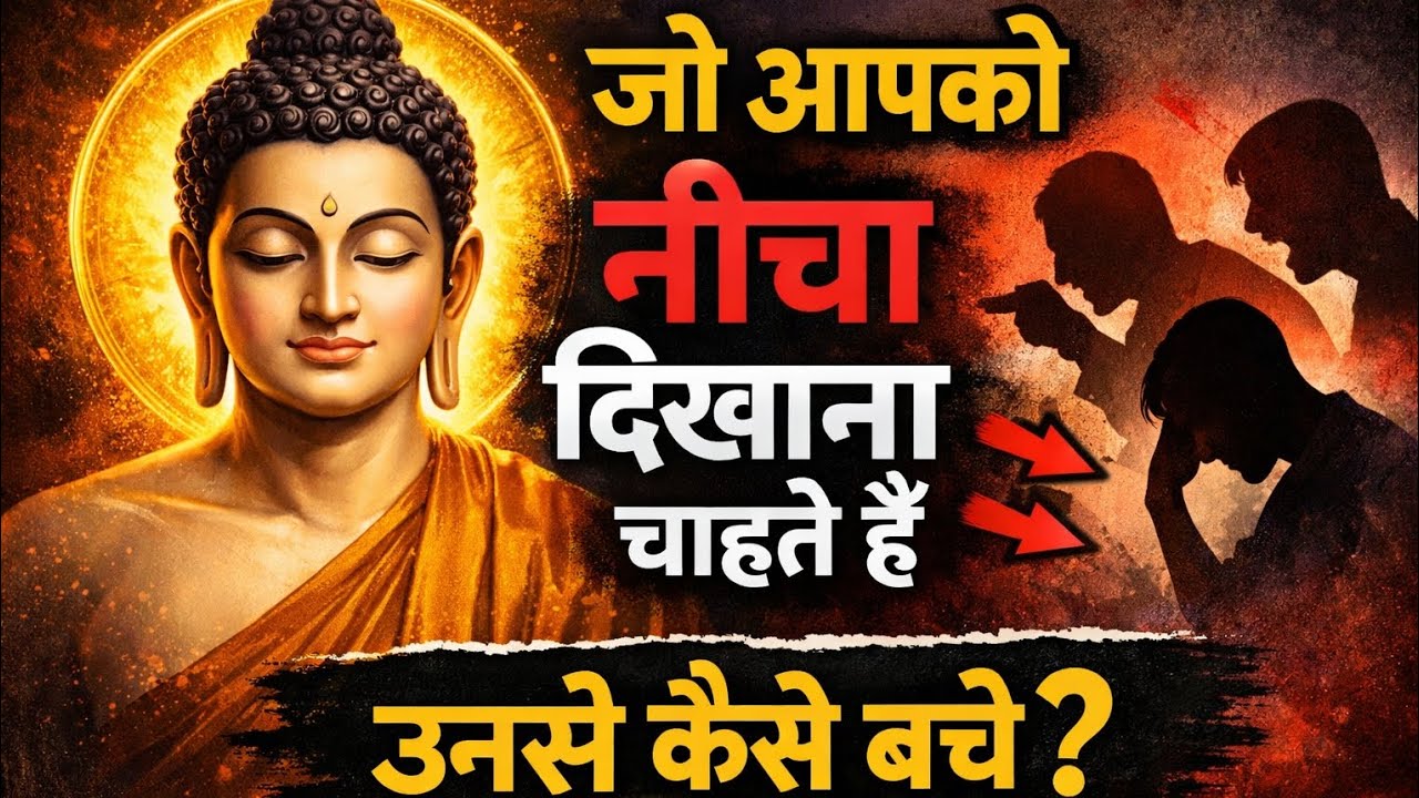 जो आपको नीचा दिखाना चाहते हैं उनसे कैसे बचे।Gautam Buddha। Motivation Story 