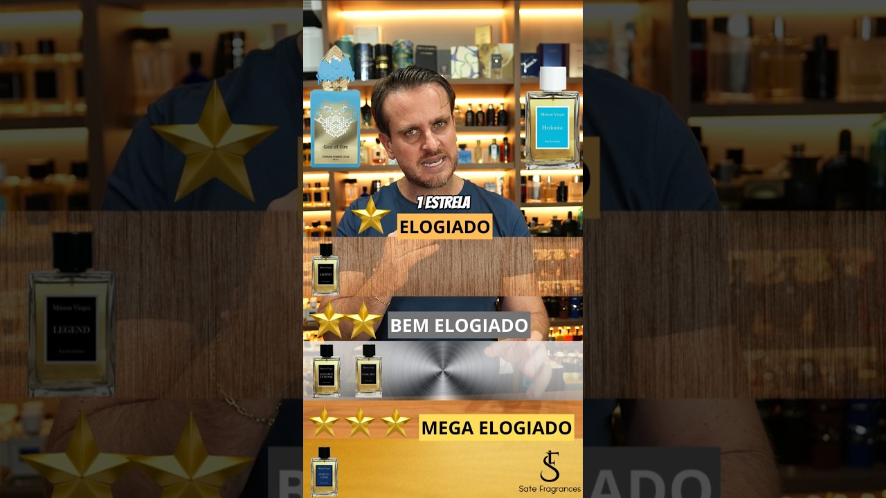 PERFUMES da MAISON VIEGAS ELOGIADOS⭐️ X BEM ELOGIADOS⭐️⭐️ e MEGA ELOGIADOS⭐️⭐️⭐️CONCORDA? #perfume