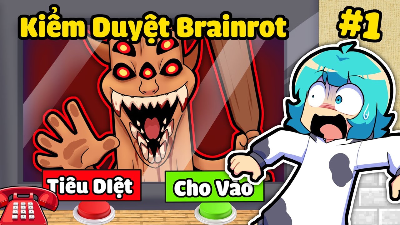 YUMMIE PHÁT HIỆN BRAINROT SONG TRÙNG QUÁI DỊ TRONG MINECRAFT *YUMMIE KIỂM DUYỆT BRAINROT TẬP 1 🤣😱