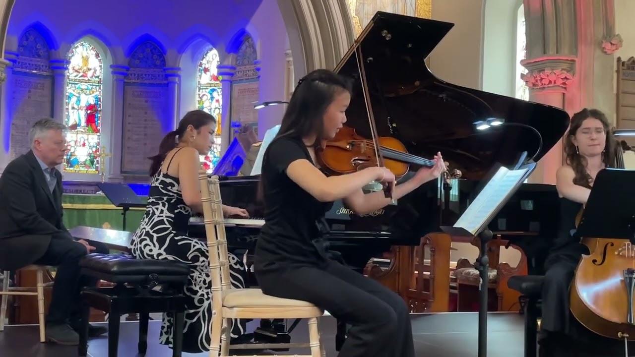 Brahms Piano Trio in B major op 8
