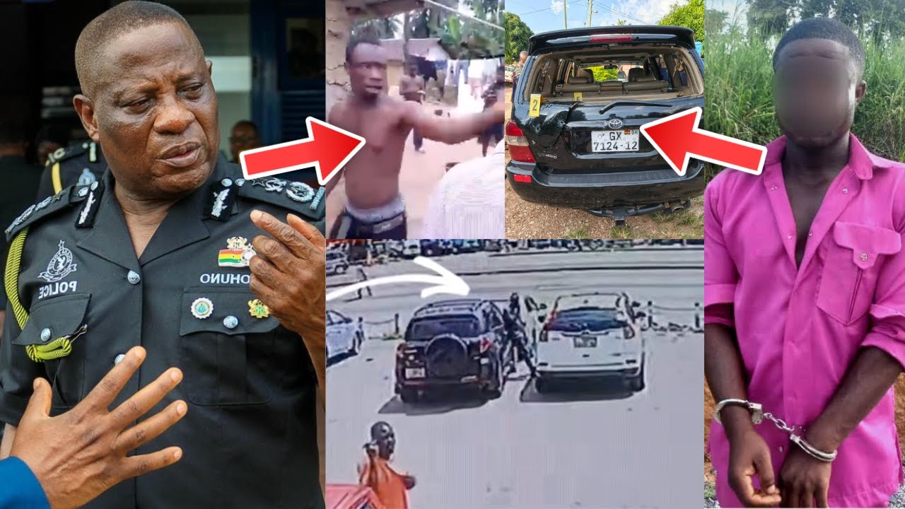 P0lice Arrest Stubborn Naija Robbers In Kumasi & Two Men Who Pun!shed B0y With Pepper Over GHC 200
