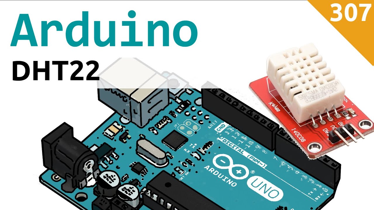 Arduino e il sensore di temperature e umidità DHT22 - Video 307