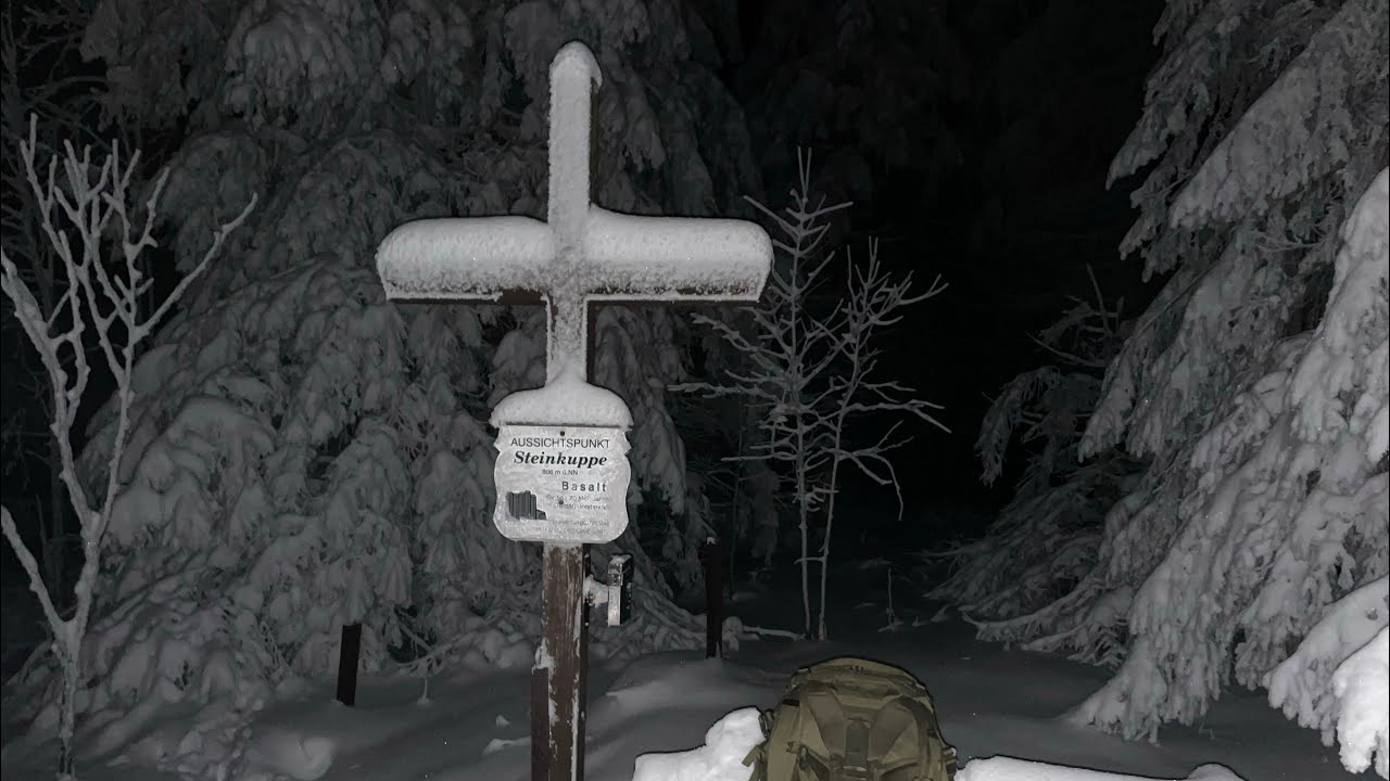 Ore Mountains, Saxony, Germany - Wintertrekking - Kammweg, Erzgebirge
