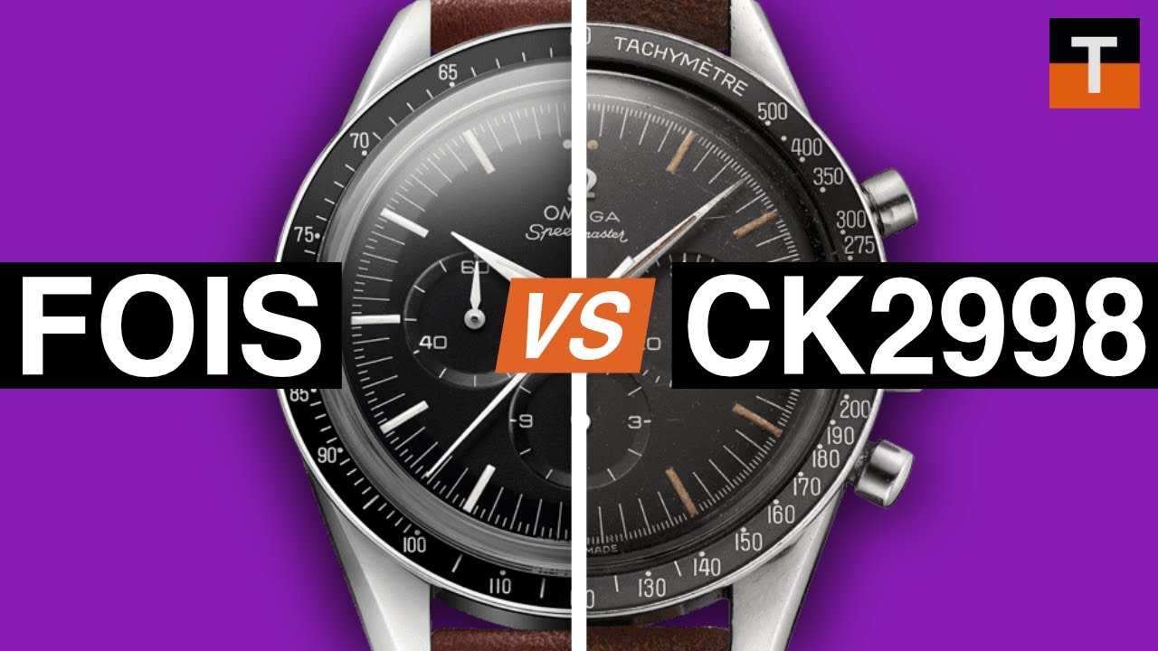 Speedmaster First Omega In Space (FOIS) vs CK2998: 6 Differences