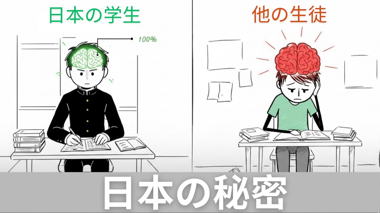 すべてを忘れないようにする日本の学生の習慣