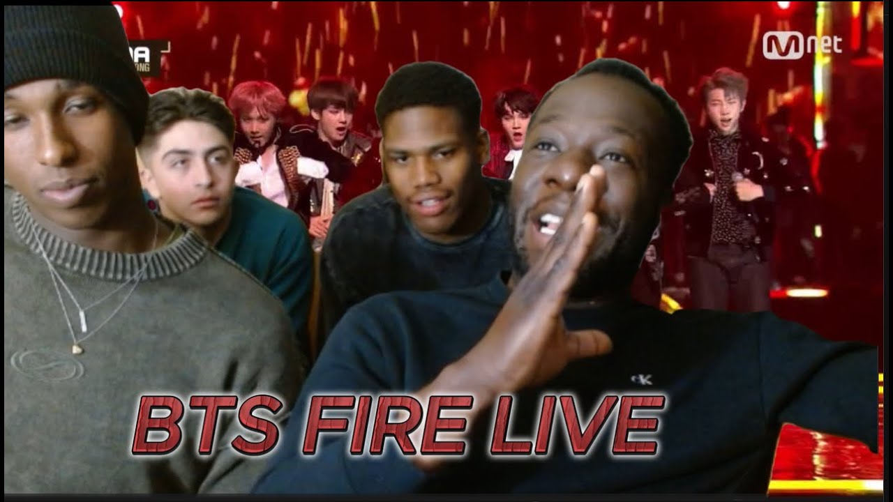 K-POP ROOKIES REACT TO BTS FIRE LIVE MAMA 2016