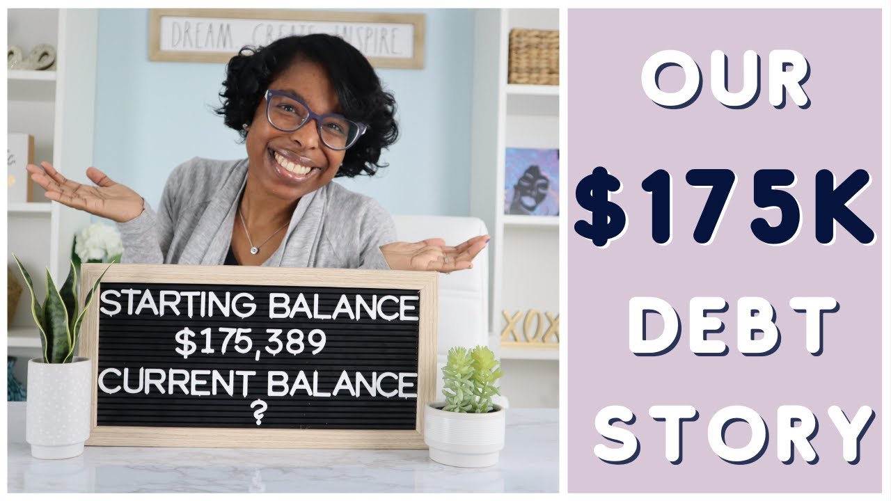 $175,000 DEBT STORY | STUDENT LOAN DEBT | CREDIT CARD DEBT | DEBT FREE JOURNEY | DEBT SNOWBALL