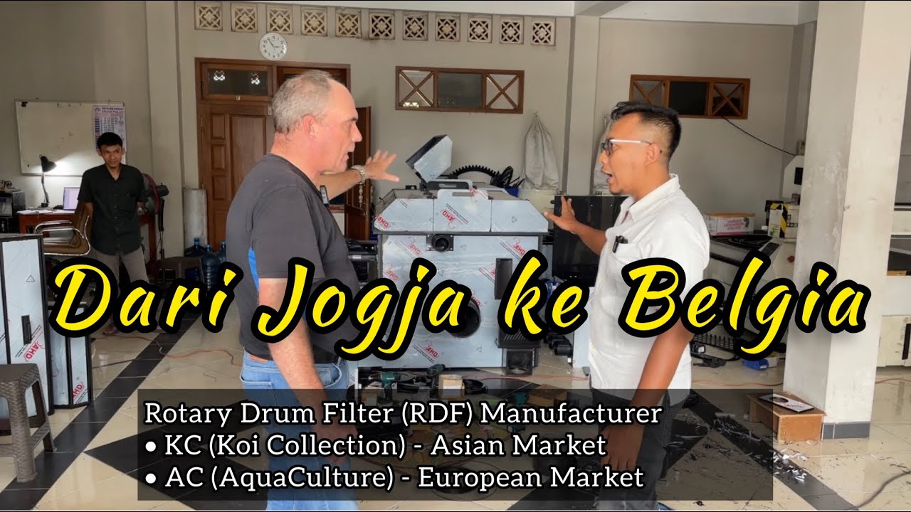 Kunjungan Industri ke Pabrik Rotary Drum Filter (RDF) AC & KC Series Bersama Owner, Mr. Sven