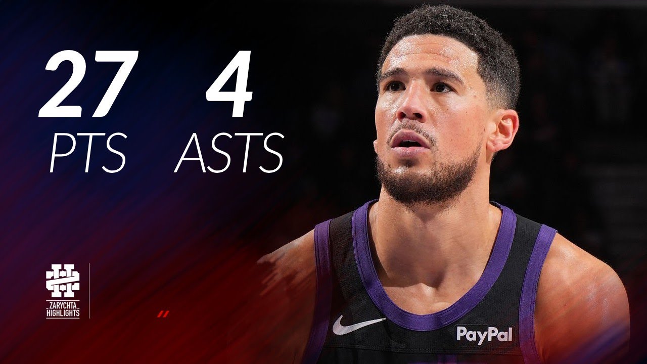 Devin Booker 27 pts 4 asts vs Sixers 25/26 season