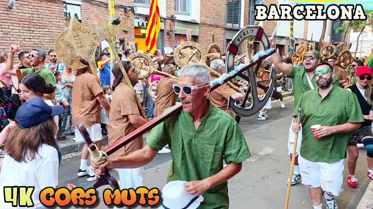 Barcelona Cors Muts - Coros de la Barceloneta - 9 Junio 2025 Barcelona 4K