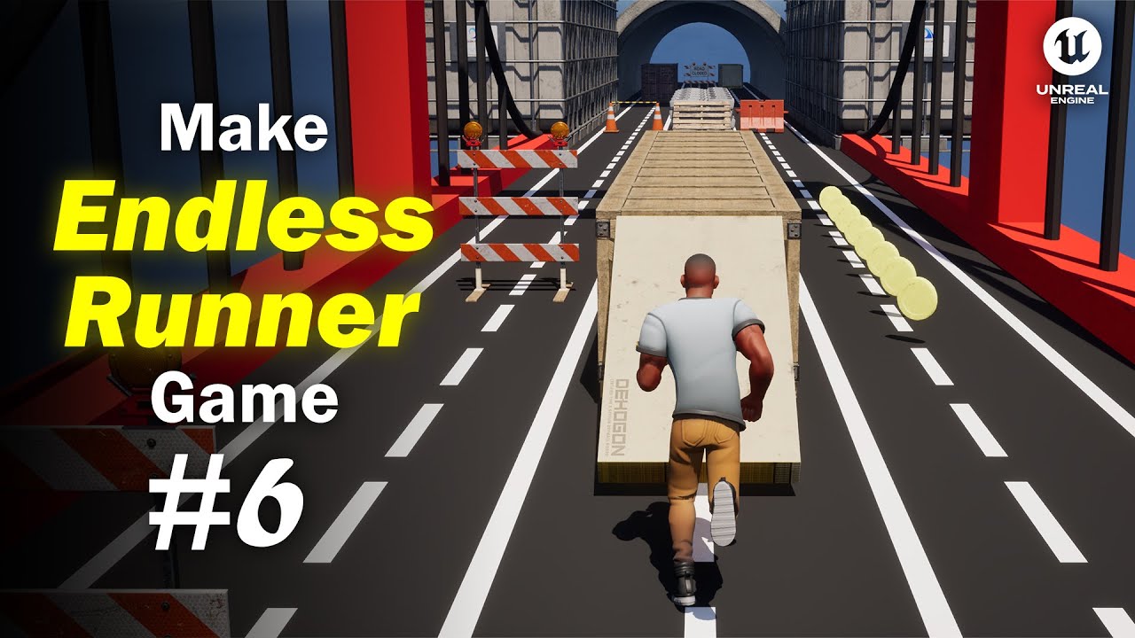 Создание препятствий в бесконечной игре-раннере на Unreal Engine 5 (Часть 6) | Подходит для новичков