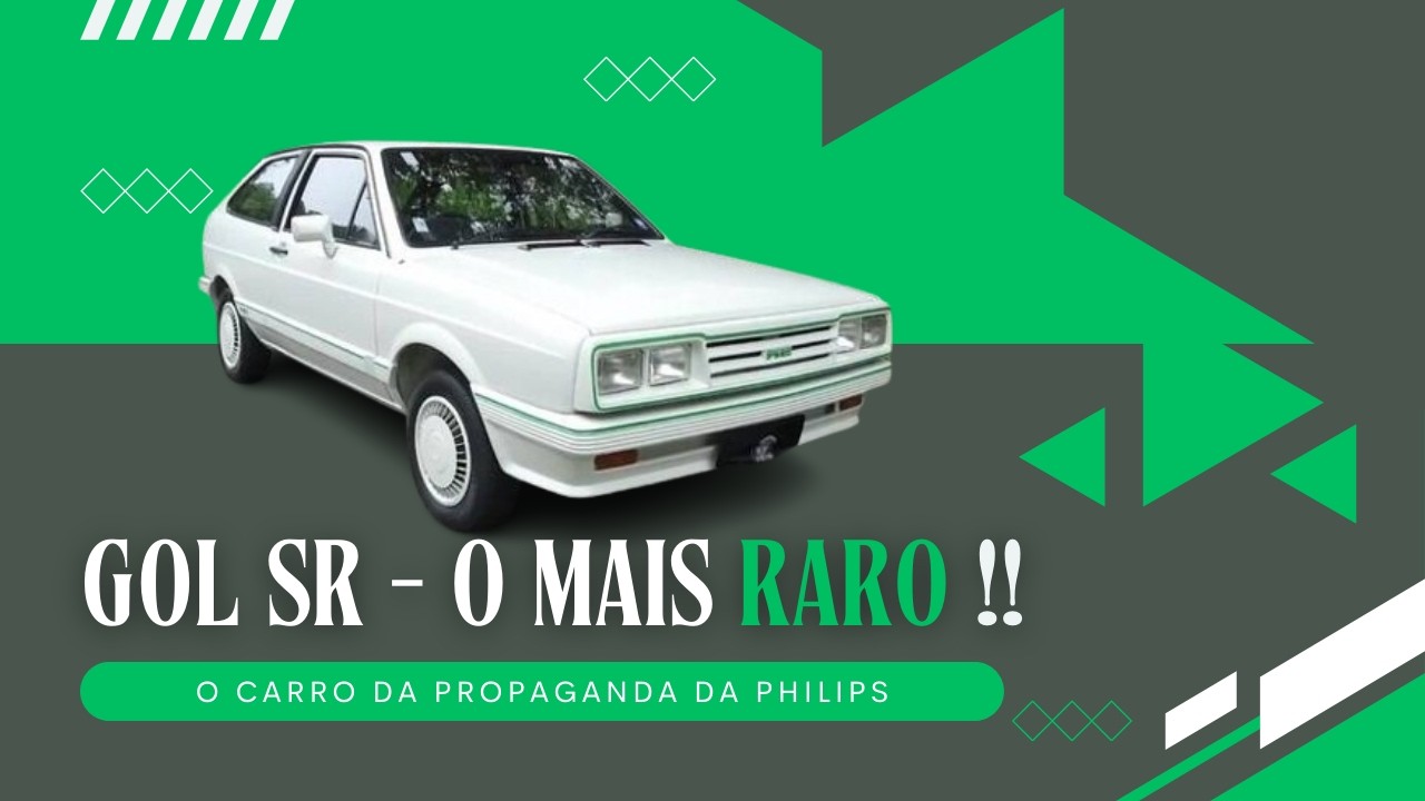 GOL SR - A VERSÃO mais RARA do GOL !!