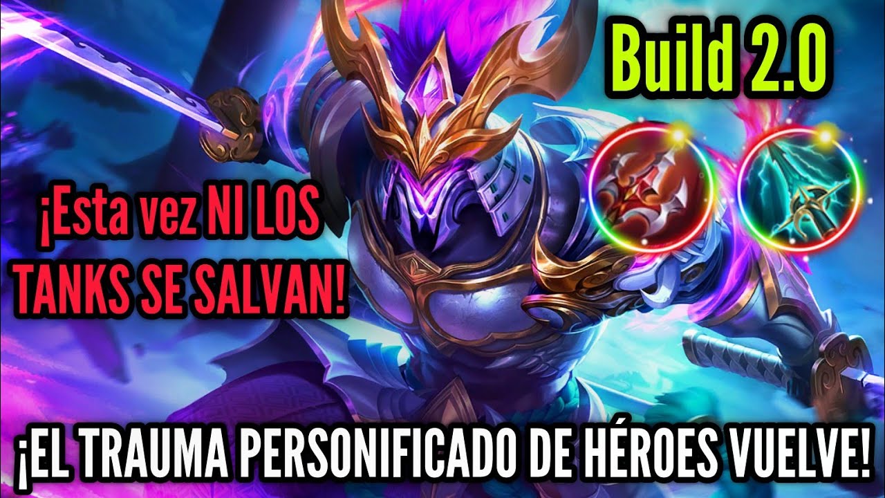 ¡SABER SIGUE REVIVIENDO TRAUMAS Y CARREANDO PARTIDAS CON ESTA BUILD 2.0! Ranks Mobile Legends
