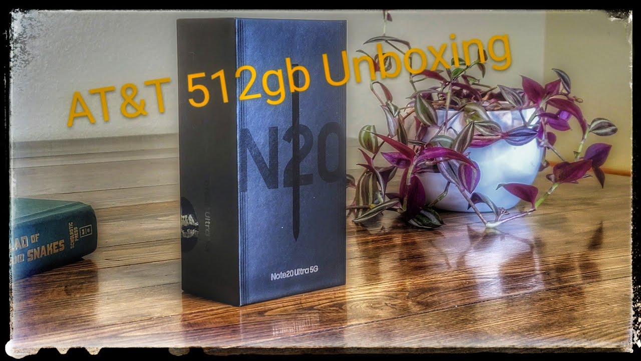 AT&T Note 20 Ultra 5G Unboxing | 512gb variant