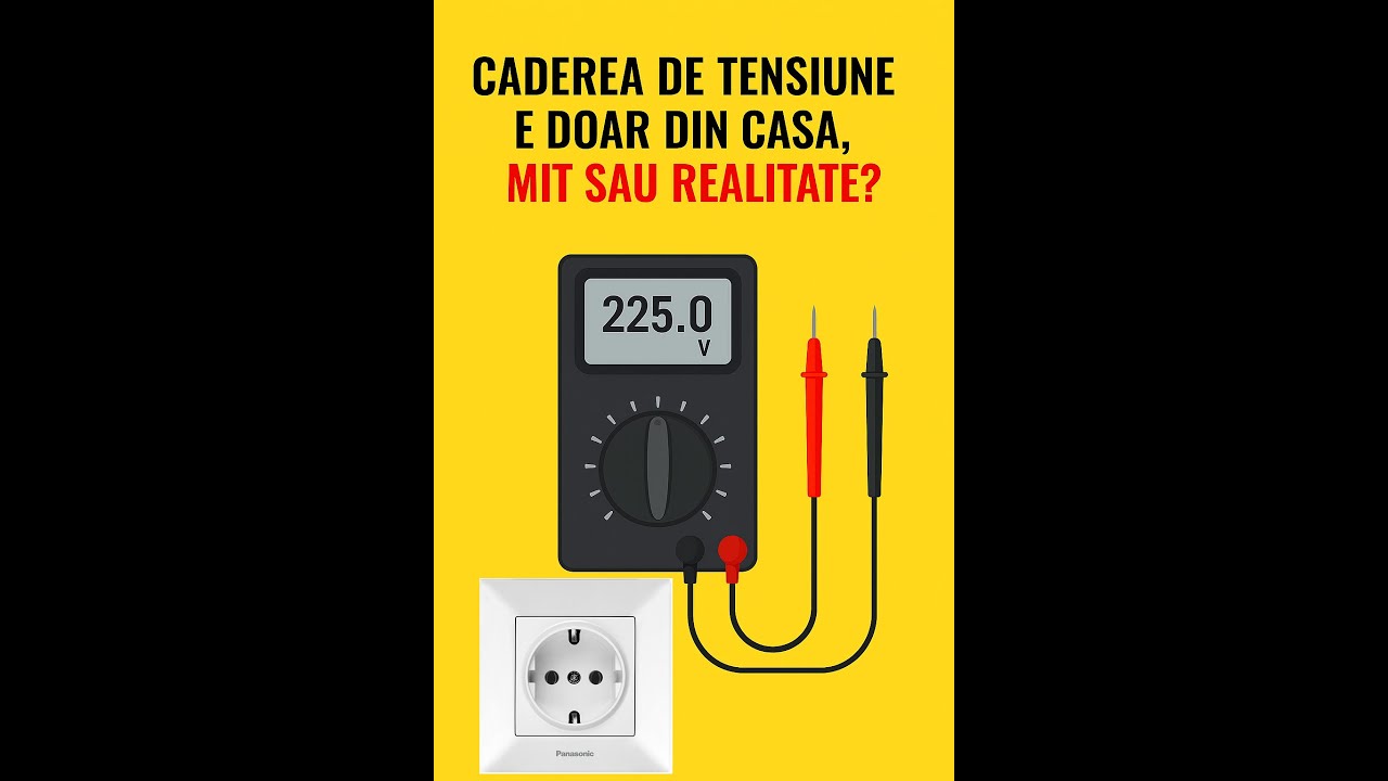 ⚡Căderea de tensiune: Mit sau realitate? - 