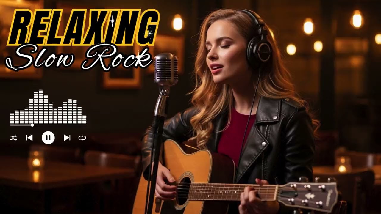 Evening Relaxing Slow Rock – Peaceful Soft Rock Music for Night Vibes