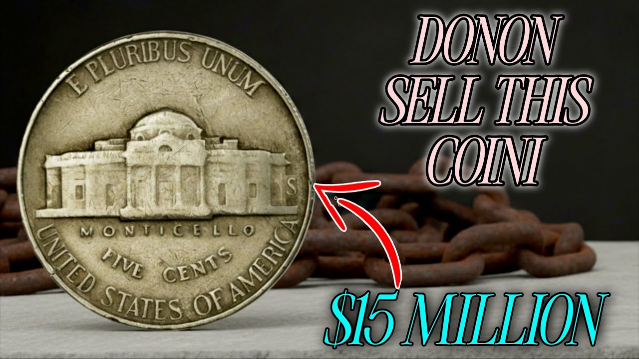 Top 4 Valuable Nickels in Circulation! RARE MONTICELLO NICKELS: Secret Million-Dollar Treasures!