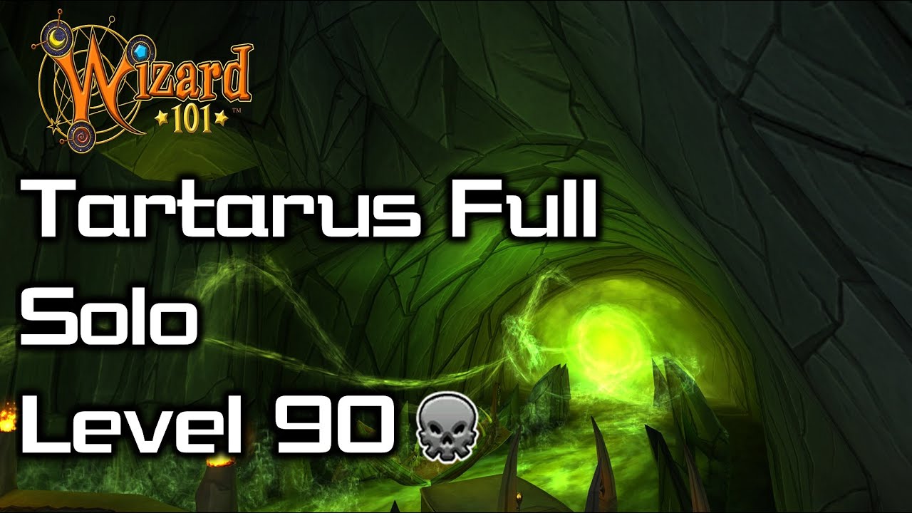 Wizard101 - Tartarus Full Solo Lv. 90 Death