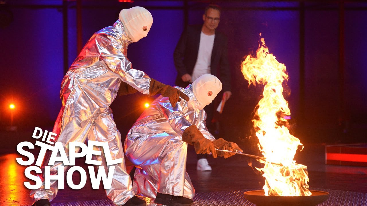 Feuer frei! 🔥🔥🔥 6 Briketts in 5 Minuten! | Brennende Briketts stapeln | Die Stapelshow